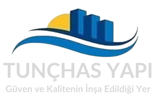 Kocaeli taş duvar, tunçhas yapı siyah arka plan logosu