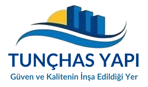 Kocaeli taş duvar, tunçhas yapı beyaz arka plan logosu